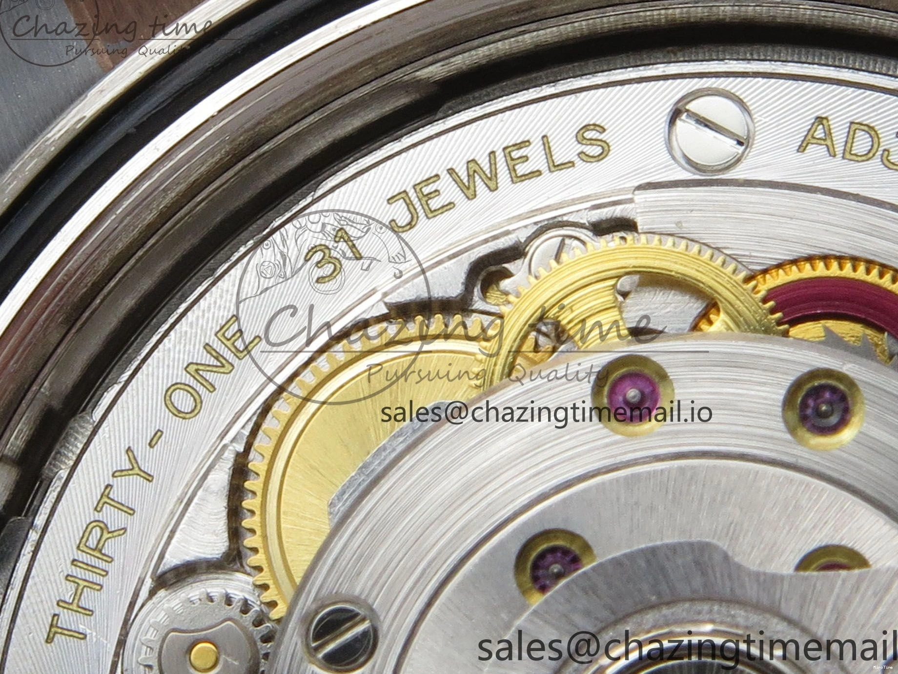 MiroTime 0210 Effortless DateJust 41 126331 SS RG ARF 1:1 Best Edition Brown Stick Dial on Oyster Bracelet SH3235 (Weighted) 201